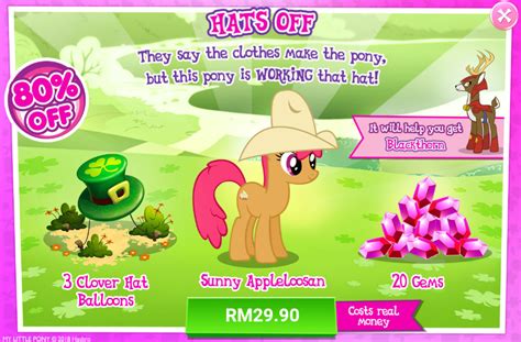 Safe Gameloft Apple Cherry Blackthorn Pony G