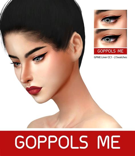 Goppols Me Sims 4 Cc Makeup Sims 4 Piercings Sims