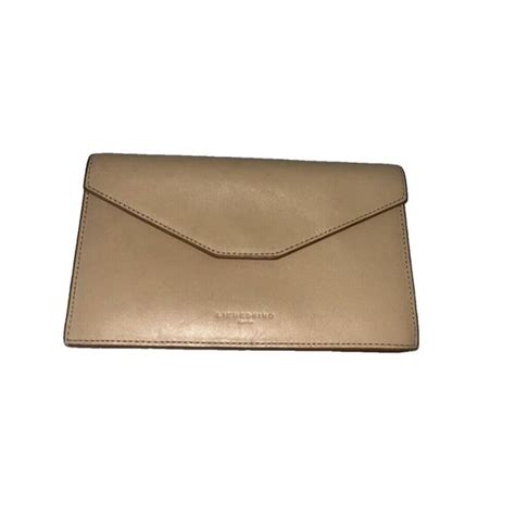 Liebeskind Bags Liebeskind Berlin Leather Slam Envelope Wallet Nude Poshmark