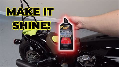 Motorcycle Maintenance Removing Scratches And Blemishes Youtube