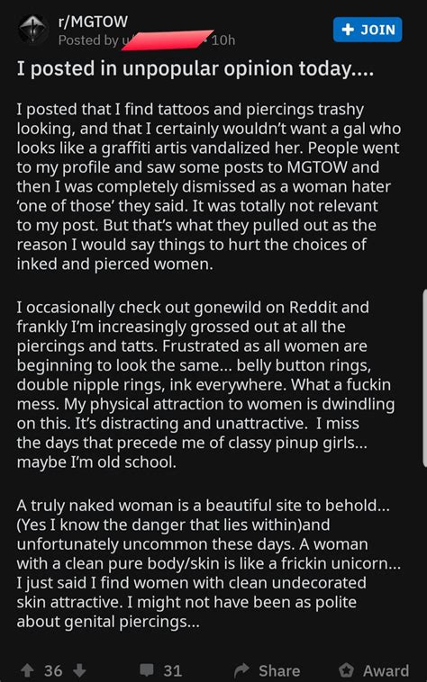 MGTOW Rants About How Frustrated He Is That Many Of The Free Nude Pics