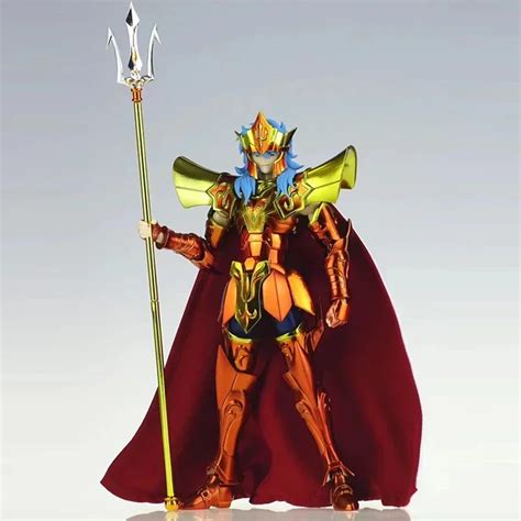 In Stock Jm Mst Saint Seiya Myth Cloth Exm Ex Metal Poseidon Sea