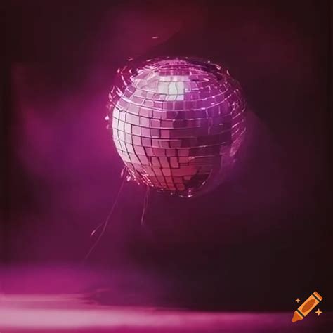 Disco Ball Exploding On The Dancefloor In A S Album Cover On Craiyon