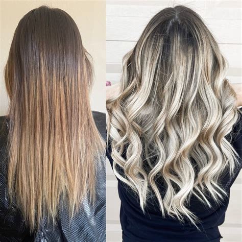 Icy Blonde Balayage Icy Blonde Balayage Blonde Balayage Easy Hairstyles