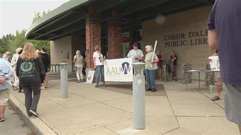 Local libraries rally against Idaho's new library laws | krem.com