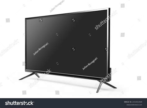 Black Led Tv Television Screen Blank Stock Photo 2151911929 | Shutterstock