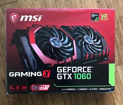 Venta Msi Gtx 1060 6gb Twin Frozr En Stock