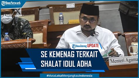 Kemenag Terbitkan Surat Edaran Terkait Penyelenggaraan Shalat Idul Adha