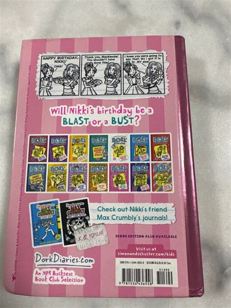 Dork Diaries Tales From A Not So Happy Birthday, Hobbies & Toys, Books ...