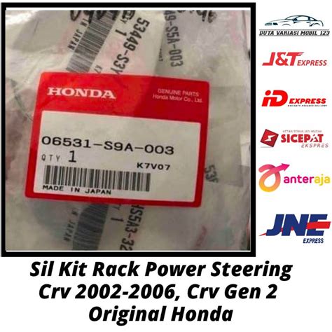 Jual Repair Sil Seal Kit Rack Power Steering Sil Pinyon Crv