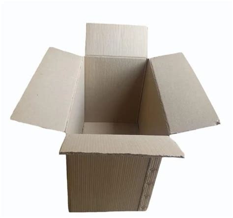 Light Weight Triple Wall 7 Ply Brown Corrugated Packaging Box At Rs 40