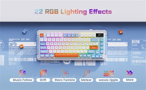 Amazon ROYALAXE L Wireless Mechanical Keyboard Hot Swappable Wired Bluetooth G