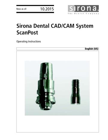 Use Of Tibase Devices And Contra Indications Dentsply Sirona Scanpost