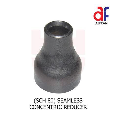 Alfran Carbon Steel Sch Seamless Concentric Reducer Syarikat