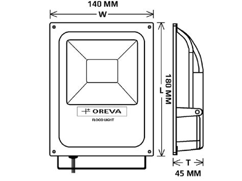 Oreva ORFLD 20 Watt LED Flood Light For Outdoor Pure White At Best