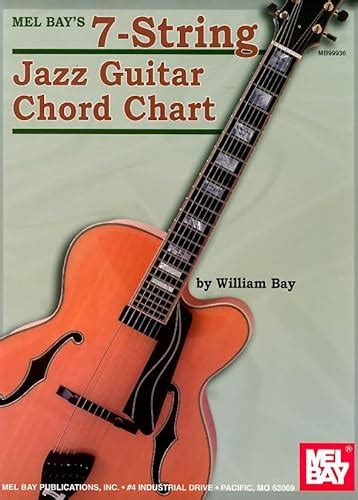 Mel Bays 7 String Jazz Guitar Chord Chart Bay William Author