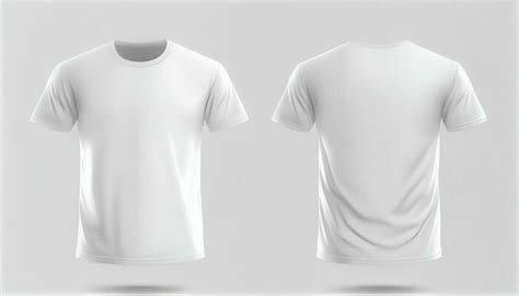 T Shirt Mockup Front And Back Stock Photos, Images and Backgrounds for ...