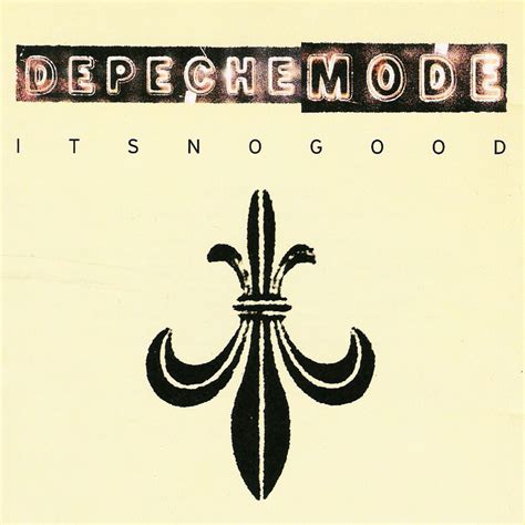 Car Tula Frontal De Depeche Mode It S No Good Cd Single Portada