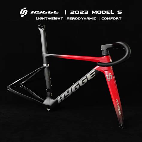 HYGGE 2023 AERO PRO MODEL S 700C CARBON BIKE FRAME RACE BIKE BICYCLE