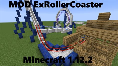 Mod Montañas rusas Minecraft ExRollerCoaster 1 12 2 YouTube