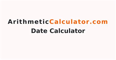 Date Calculator How To Calculate Mortgage Monthly Payment