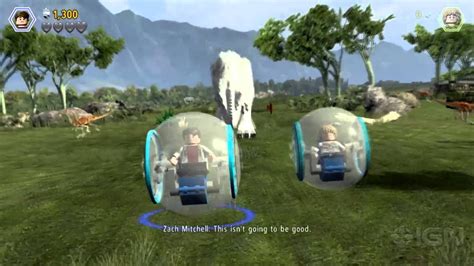 Lego Jurassic World Jurassic World Walkthrough Gyrosphere Valley Youtube