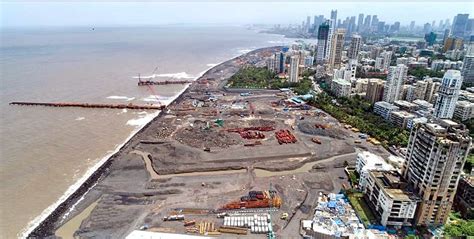 Of Total Work Of Mumbai Coastal Road Project Completed