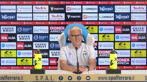 LA CONFERENZA DI MISTER VENTURATO PER EMPOLI SPAL 32ESIMI DI COPPA