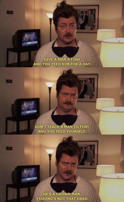 31 Ron Swanson Moments That Will Always Make You Laugh Ron Swanson