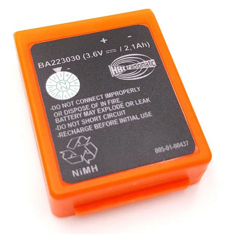 Pcs Hbc Remote Control Battery Ba V Ah For Crane Remote