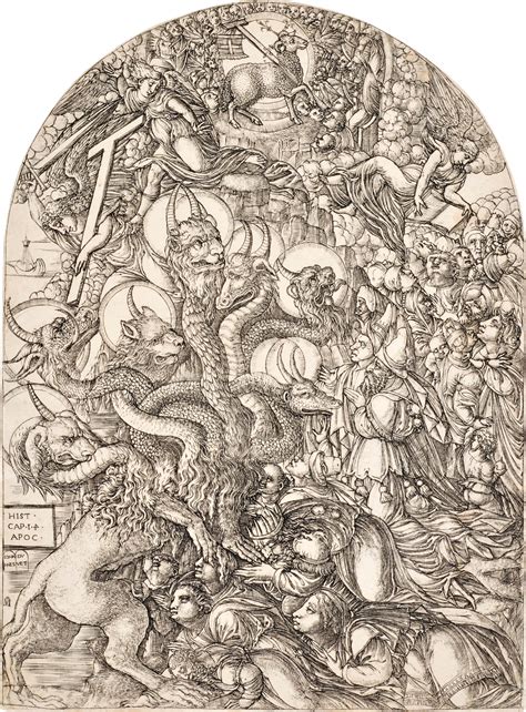 Beast With Seven Heads And Ten Horns From The Apocalypse Bartsch