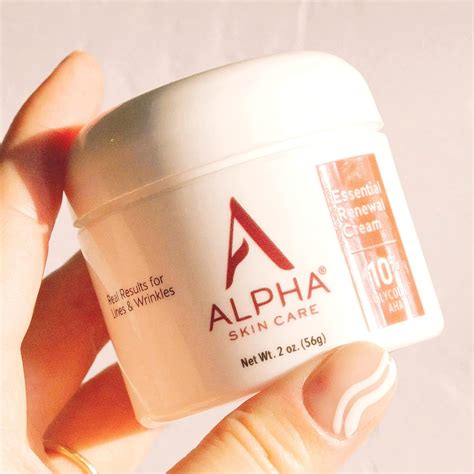 Alpha Skin Care Crema renovadora esencial Fórmula antienvejecimiento 10