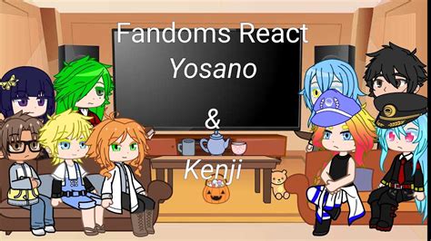 Fandoms React To Each Other Kenji Yosano Ep 2 4 Read Description