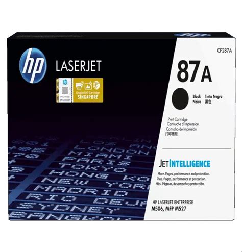 Hp 87a Black Original Laser Jet Toner Cartridge At Rs 3600 Hp