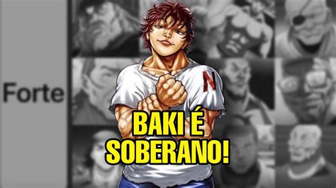 Tier List Dos Lutadores Mais Fortes De Baki YouTube