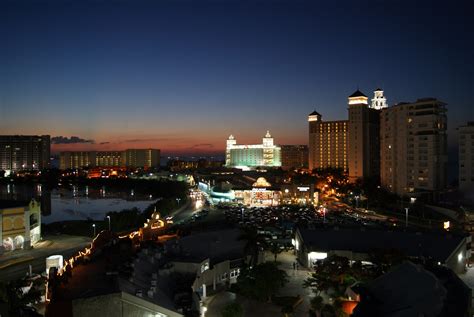 Cityscape of Cancun at Night in Quintana Roo, Mexico image - Free stock photo - Public Domain ...