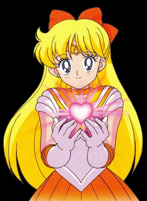 An Anime Character Holding A Heart In Her Hands