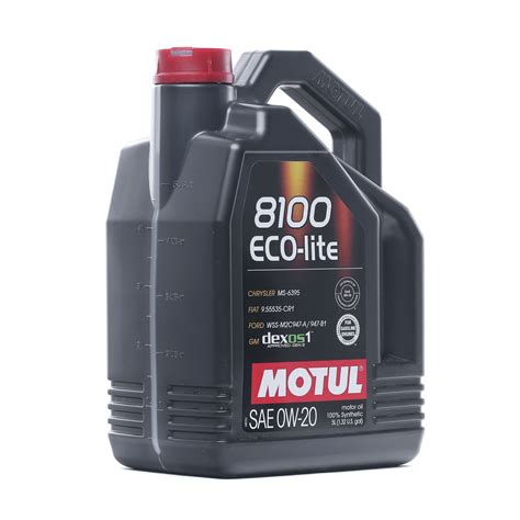 108536 MOTUL 8100 ECO LITE Engine Oil 0W 20 5l AUTODOC Price And Review