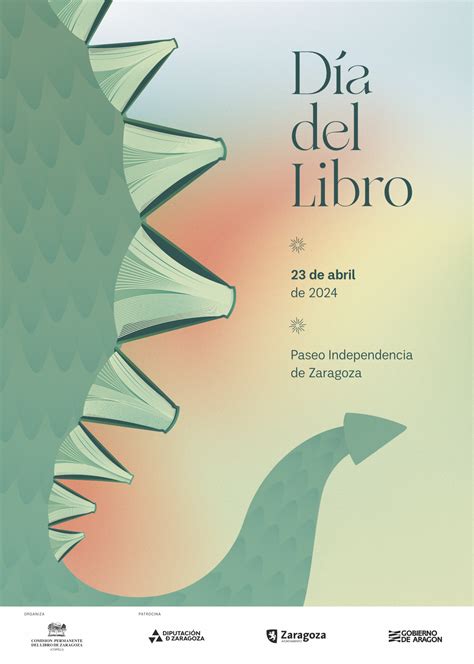 Cartel del Día del Libro de Zaragoza 2024