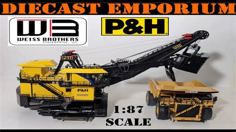 Ho Scale Weiss Brothers P H Xpc Electric Mining Shovel Youtube