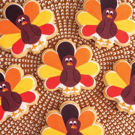 Thanksgiving Turkey Cookies Delivered Nationwide