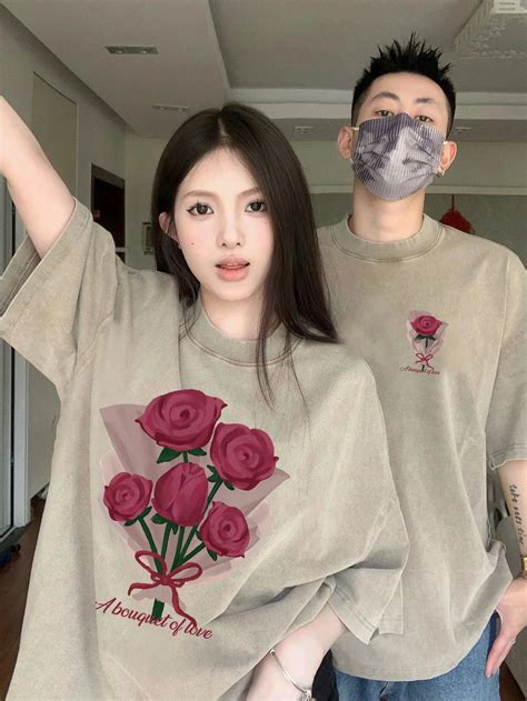 Couples T Shirt Graphics Couple Tshirt Summer Fashion Woman T Shirt