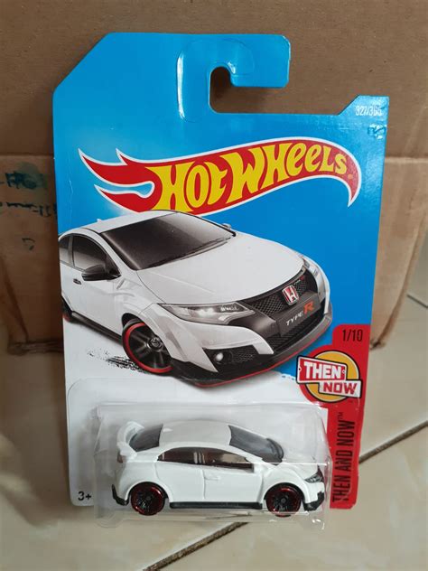 Hot Wheels Honda Civic Type R Putih Lazada Indonesia