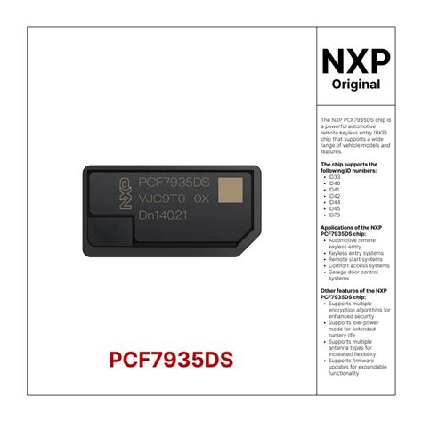 Original NXP PCF7935AS Blank Transponder