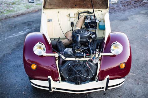 Fully Restored Plums And Custard Citroen 2cv Dolly Galvanized Chassis