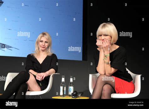 Marija Aljochina And Nadeschda Tolokonnikowa From The Band Pussy Riot At The Media Convention