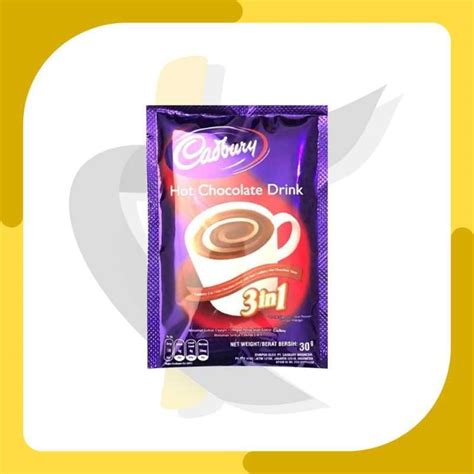 Jual Cadbury Hot Chocolate Drink Minuman Coklat Panas 3in1 Sachet 30gr Di Seller Keetara