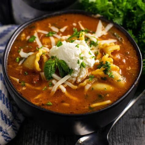 Crockpot Lasagna Soup The Gracious Wife