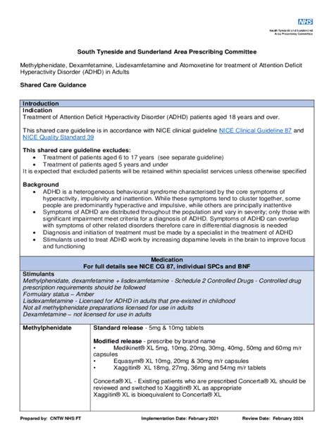 Fillable Online Shared Care Guideline For The Use Of Fax Email Print