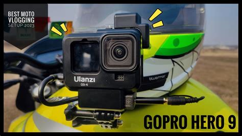 Making The Best Moto Vlogging Setup With Gopro Hero In